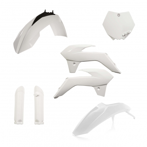 KIT PLÁSTICOS COMPLETO ACERBIS KTM SX 85 2014 - 2017 BRANCO